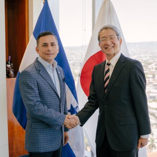 Honduras y Japón fortalecen lazos de cooperación en materia de defensa y asistencia humanitaria